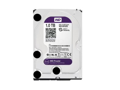 1Tb HDD WD Purple SATA для видеонаблюдения WD10PURX