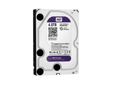 4Tb Жесткий диск HDD WD Purple SATA для видеонаблюдения WD40PURX
