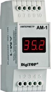 Амперметр Ам-1 DIN DigiTOP