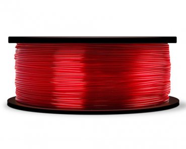 3D PLA Пластик WANHAO Прозрачный красный 1.75mm 1kg