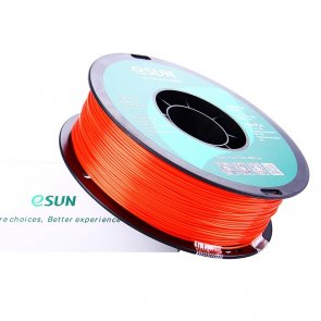 3D eSilk-PLA Пластик eSUN Jacinth/оранжево-красный