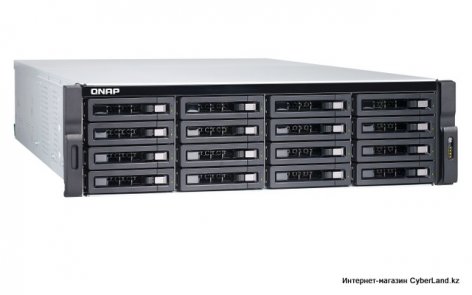 TDS-16489U-SB2 Qnap Сетевой RAID-накопитель, 16 отсека для HDD, четыре порта 10 GbE (SFP+),
