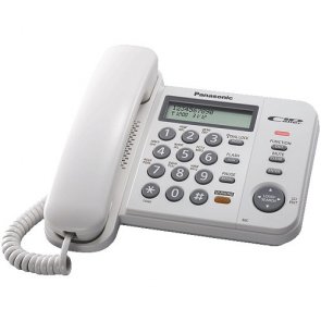 KX-TS2358 Проводной телефон (RUW) Белый