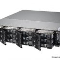 TS-1253U-RP Qnap Сетевой RAID-накопитель, 12 отсеков для HDD, стоечное исполнение, два блока питанияs